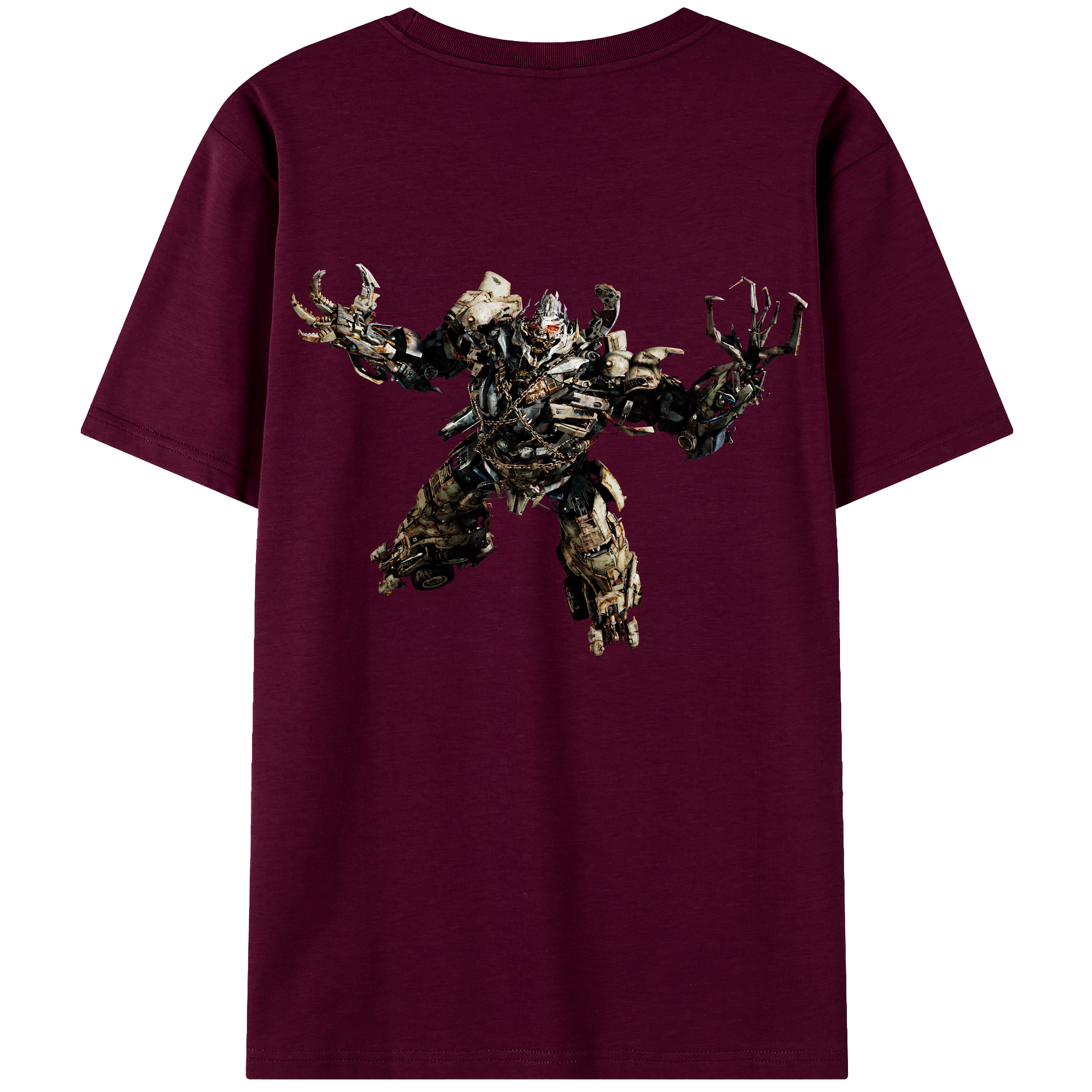 （画像用） Transformers トランスフォーマー レディース半袖Tシャツ(バックプリント)
